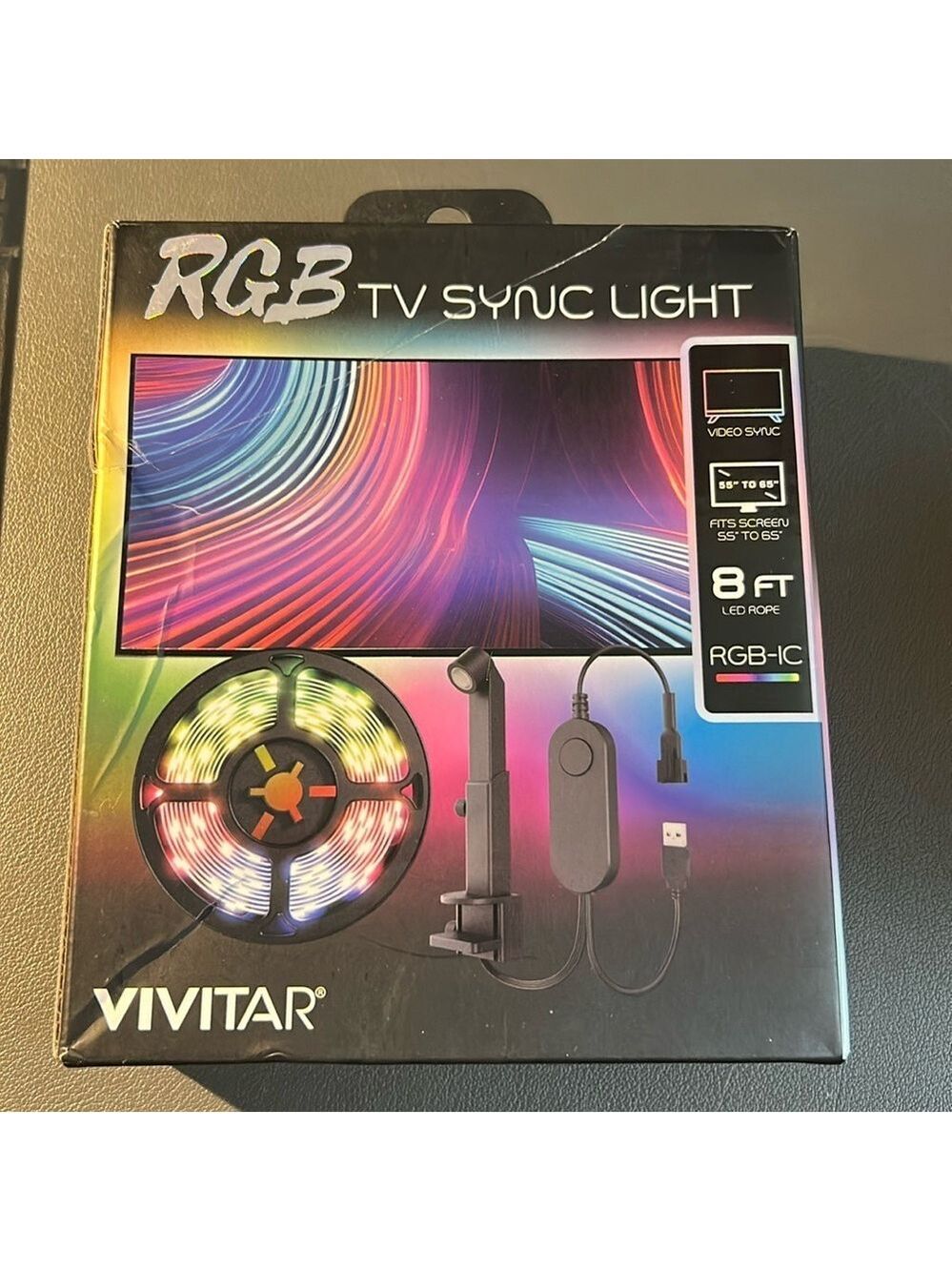 RGB LED TV Sync Lights by Vivitar